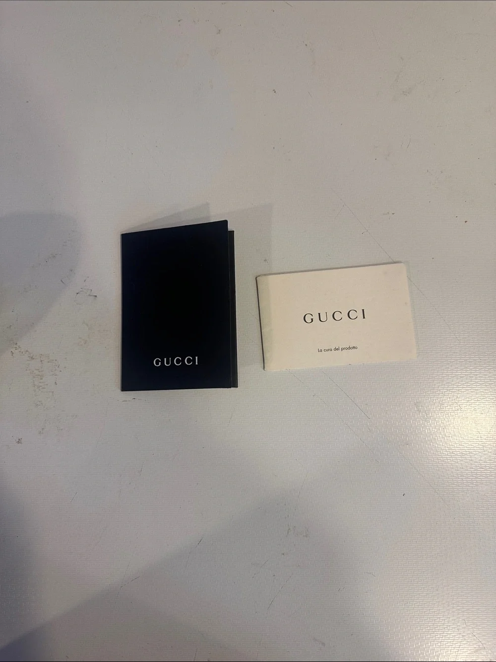 Gucci Black Leather Drawstring Backpack with Signature Web Stripe